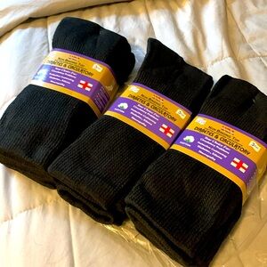 Diabetic Non Binding Top Socks / 9 pairs